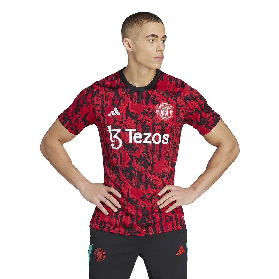 adidas - Men's Manchester United Pre-Match Jersey (IA7242)