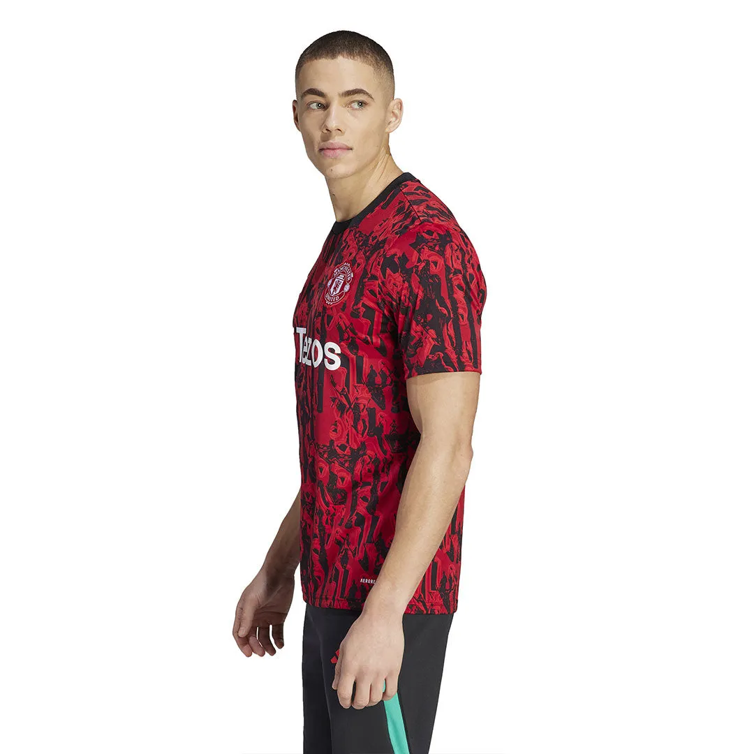 adidas - Men's Manchester United Pre-Match Jersey (IA7242)