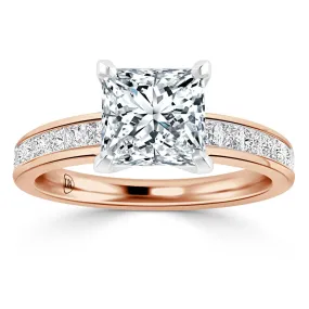 Amelia - 18ct Rose Gold - Princess