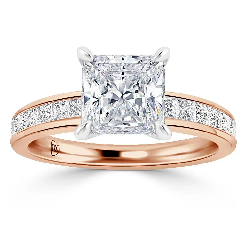 Amelia - 18ct Rose Gold - Radiant