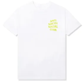 Anti Social Social Club Yellow Banded Tee (White)