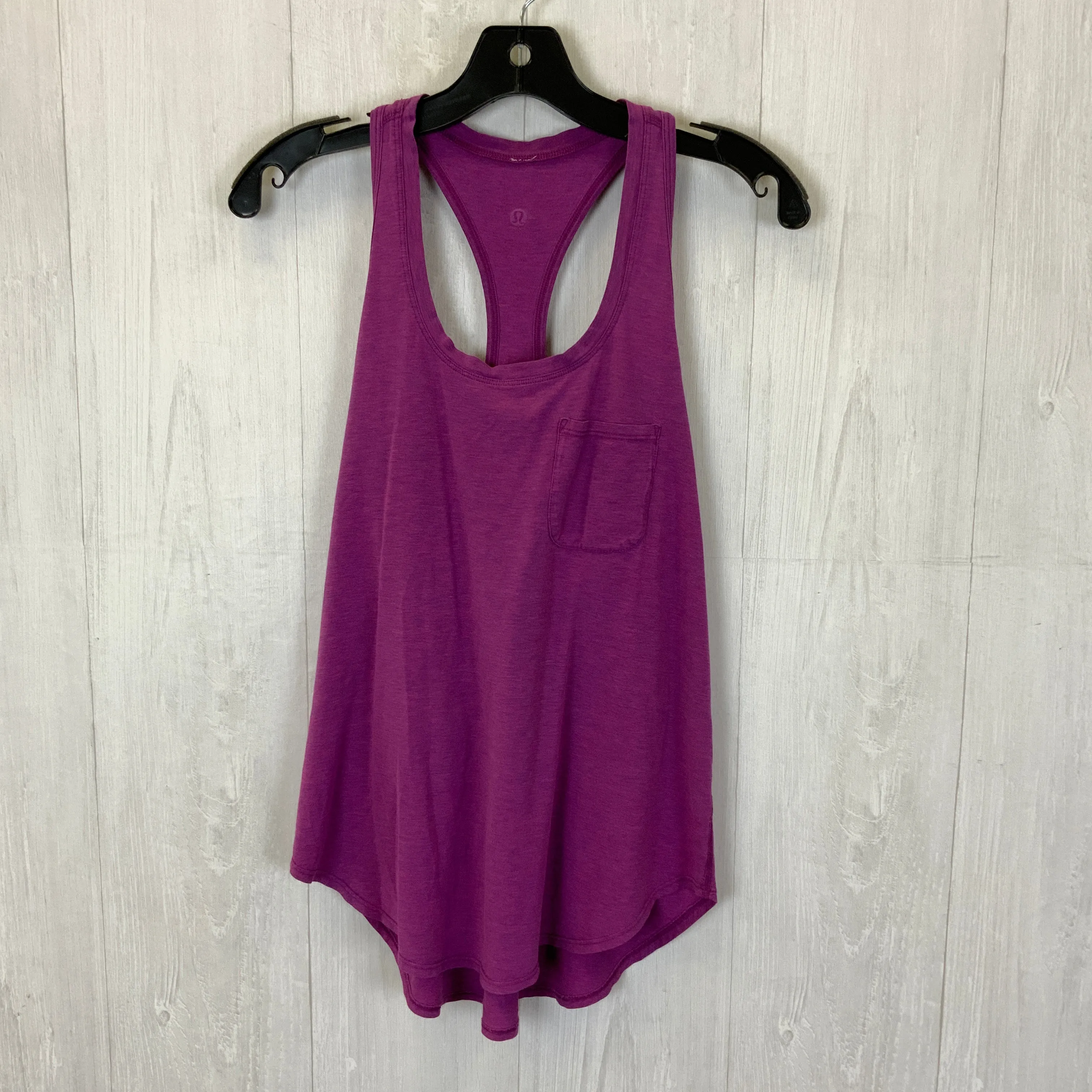 Athletic Tank Top By Lululemon In Purple, Size: 6