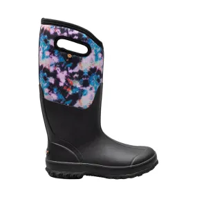 Bogs Women's Classic Tall Cosmos Rain Boot - Black Multi