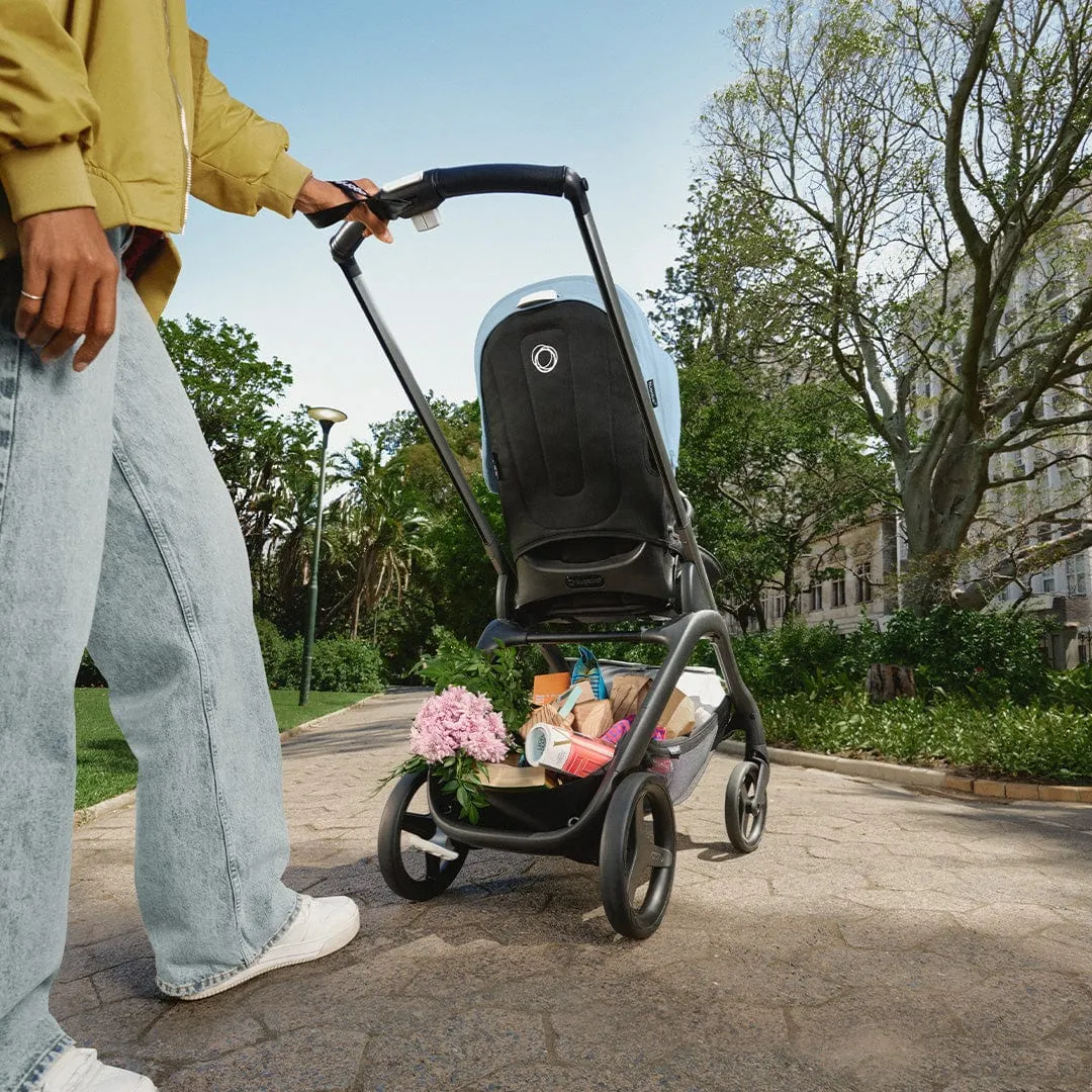 Bugaboo Dragonfly Pushchair with Carrycot - Grey Melange