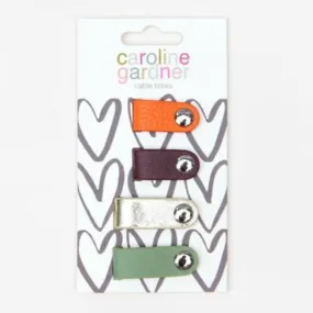 Caroline Gardner Set of 4 Cable Tidies