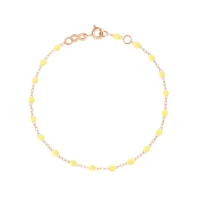 Classic Gigi Mimosa Bracelet, Rose Gold, 7.5"