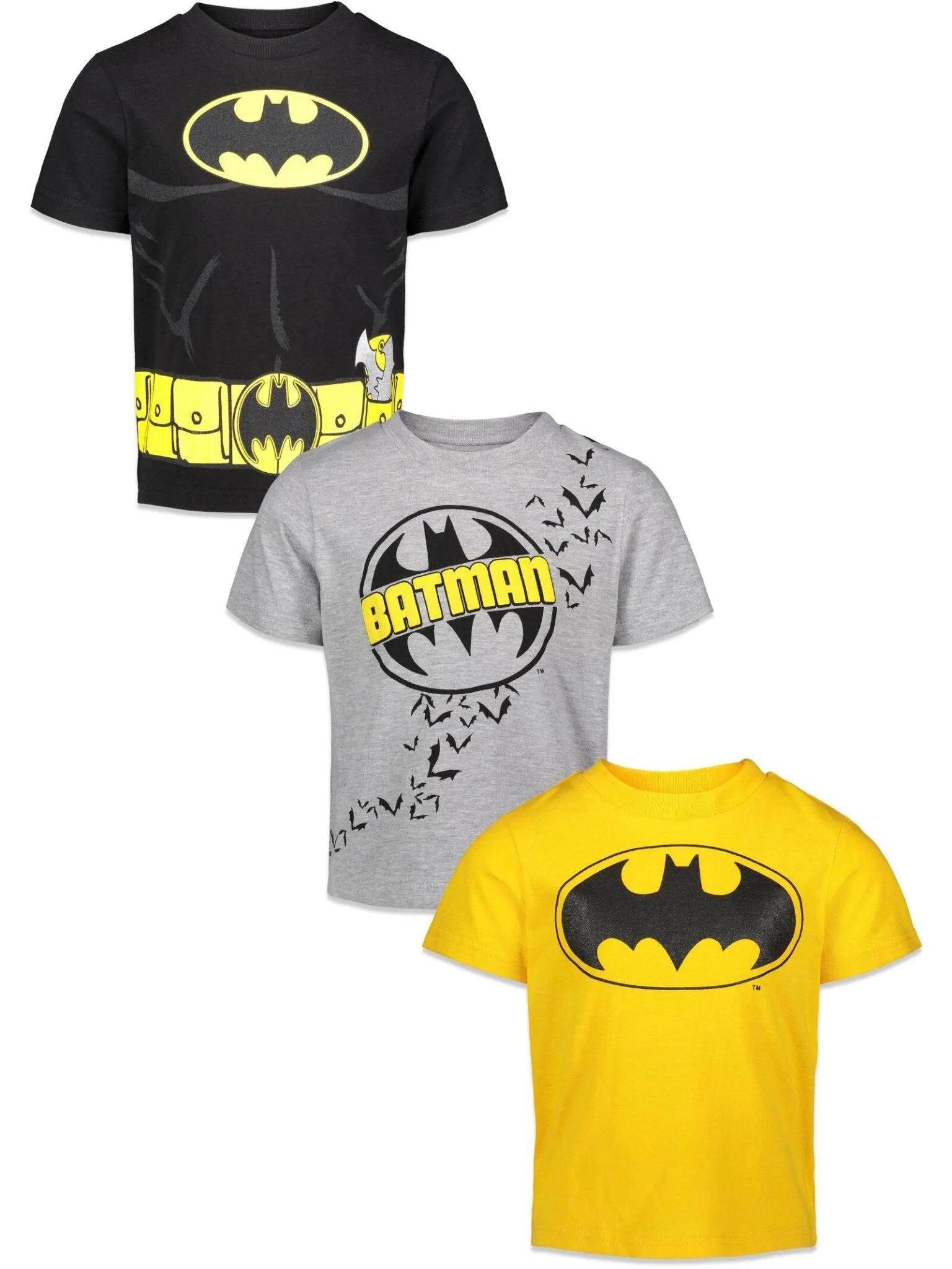 DC Comics Justice League 3 Pack T-Shirts