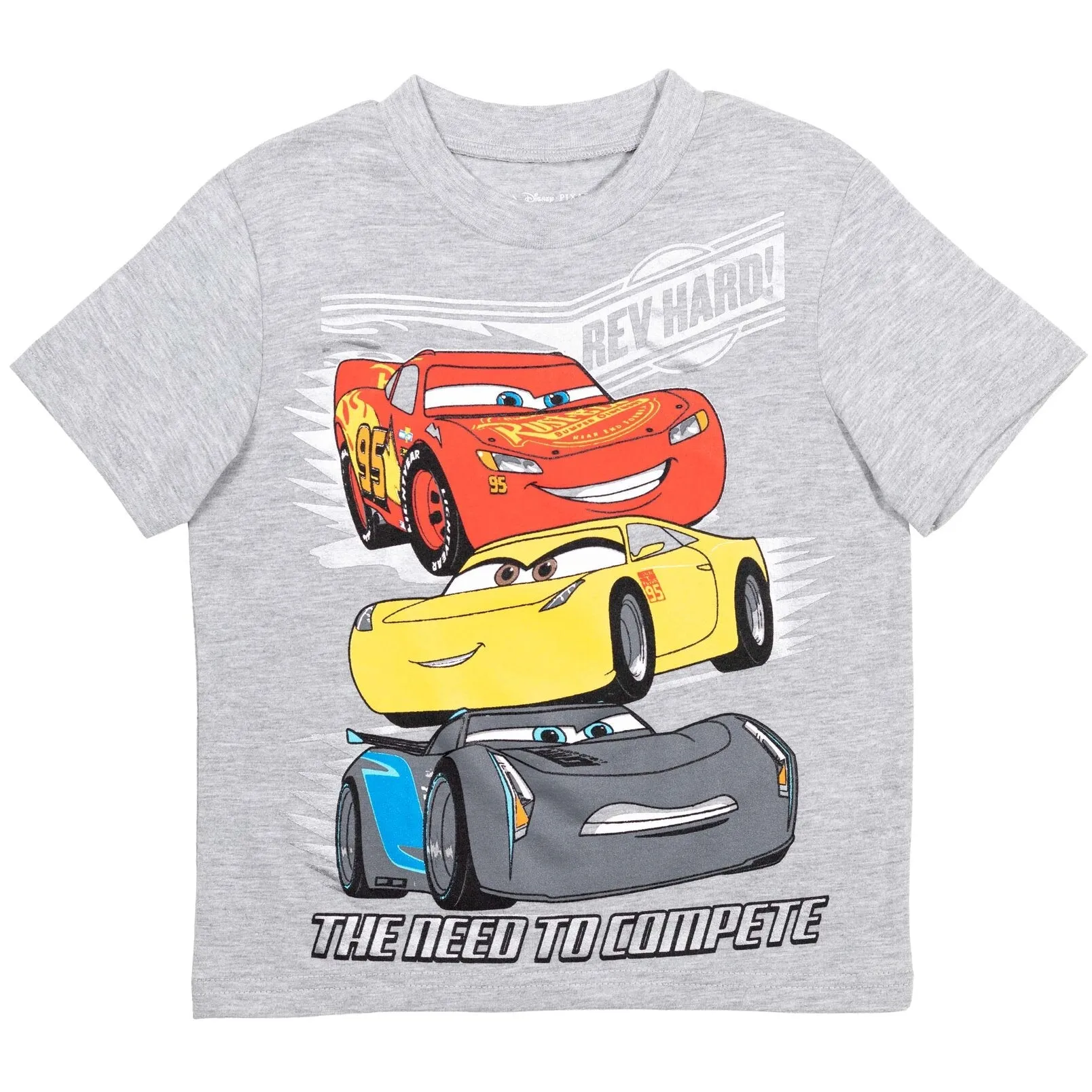 Disney Cars Lightning McQueen T-Shirt and Mesh Shorts Outfit Set