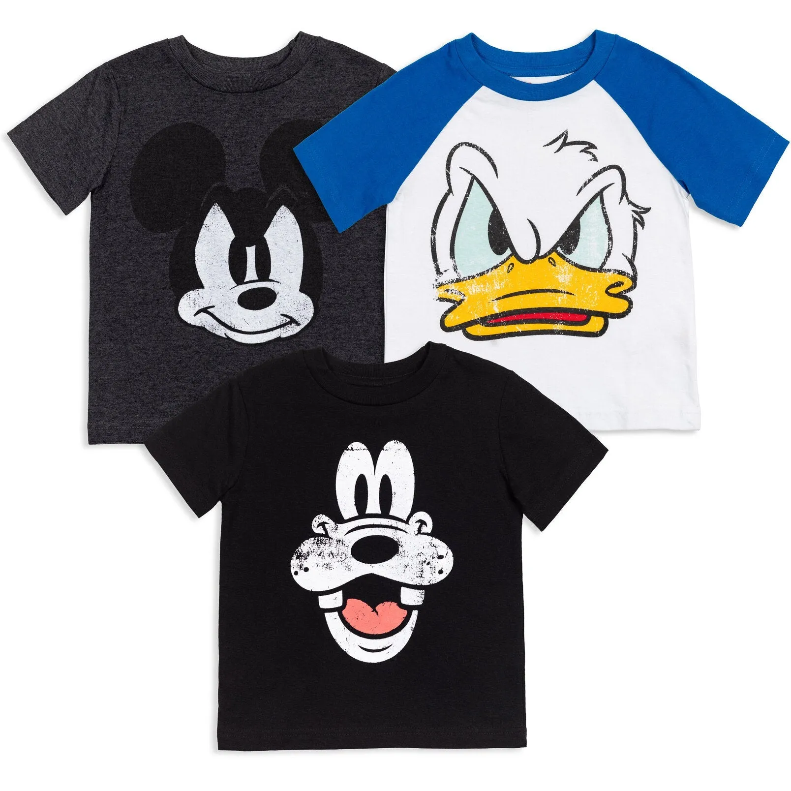 Disney Mickey Mouse 3 Pack Graphic T-Shirts