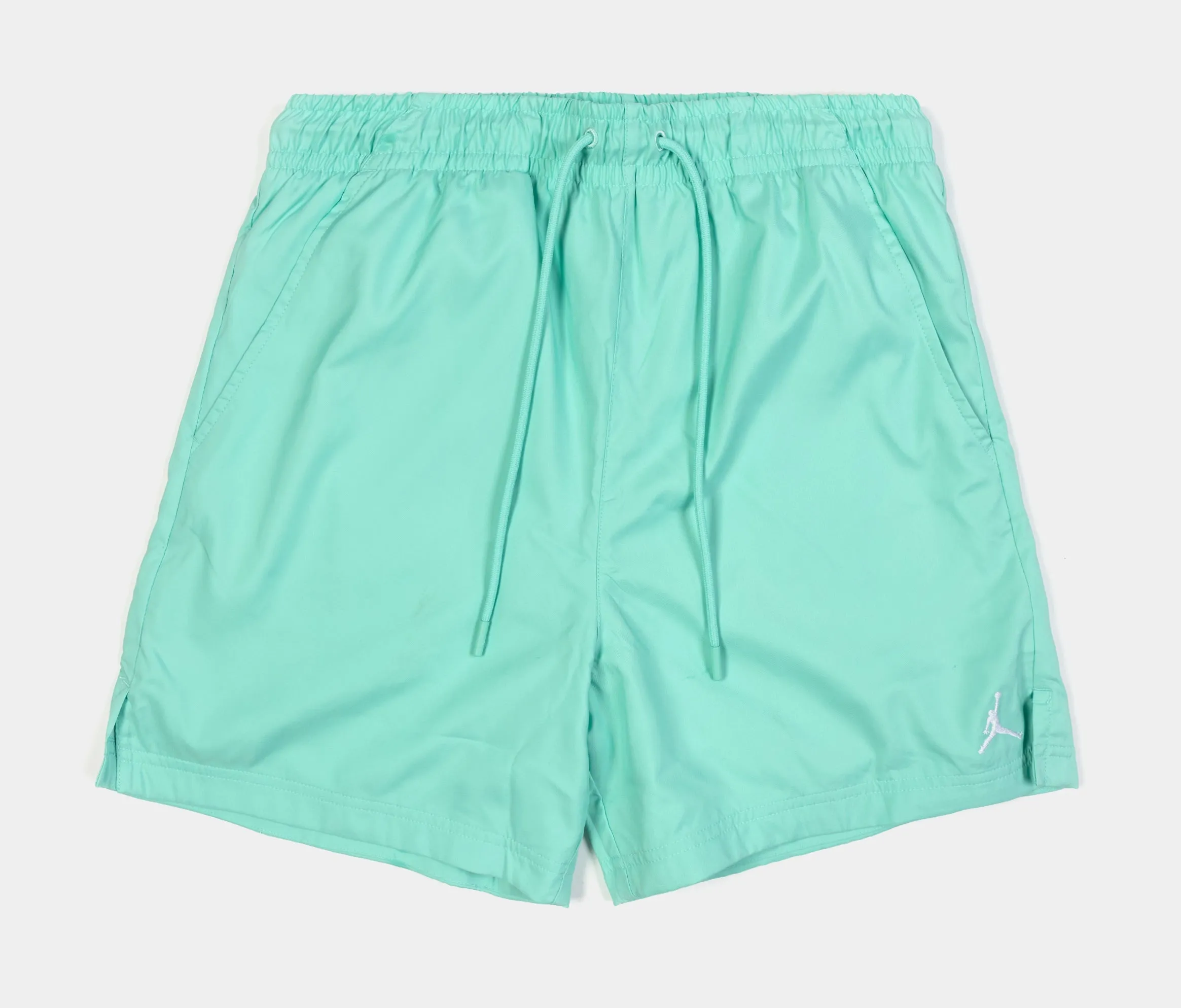 Essentials Poolside 5 Mens Shorts (Emerald Rise/White)