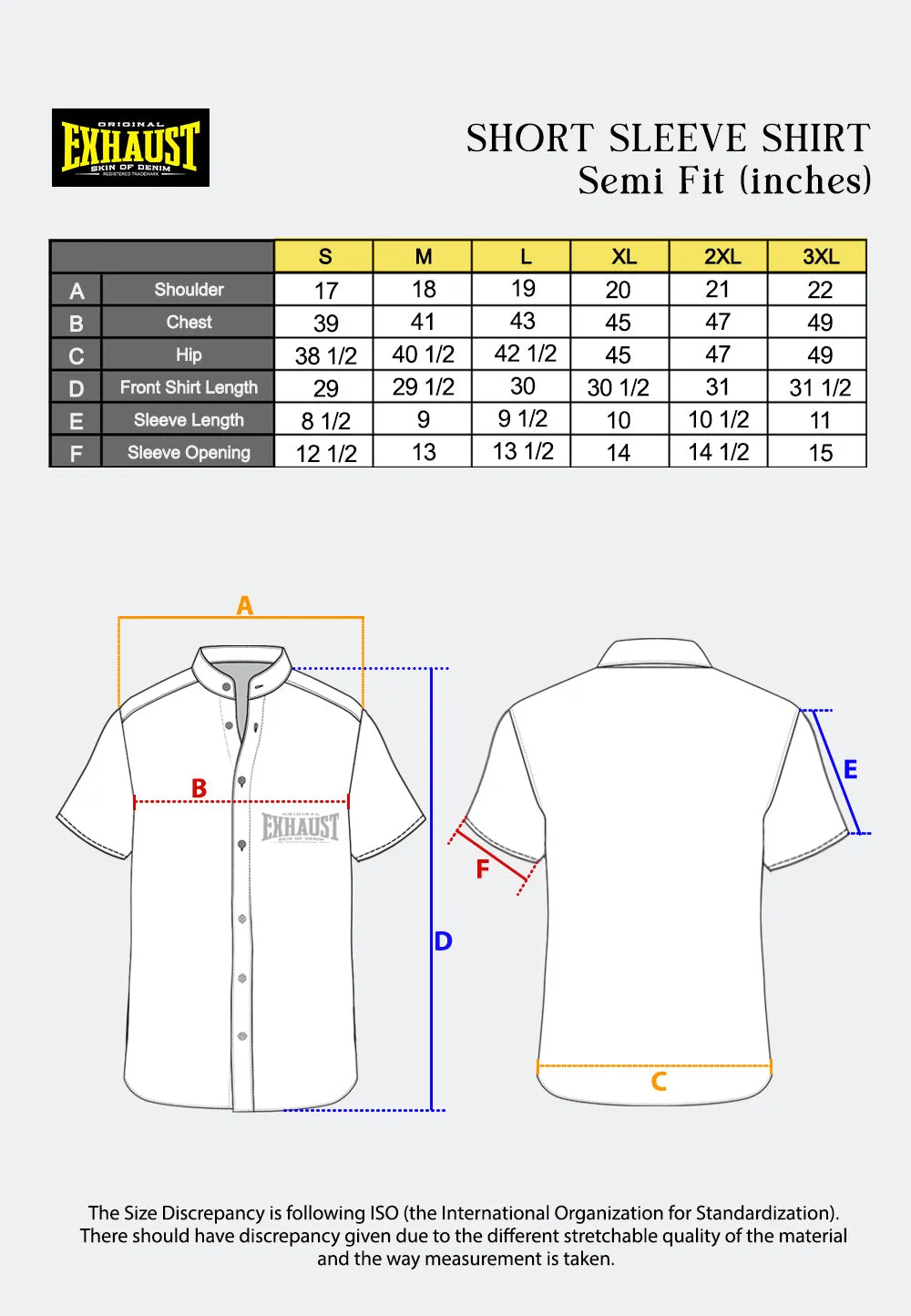 EXHAUST SHORT SLEEVE SHIRT [SEMI FIT] 1525