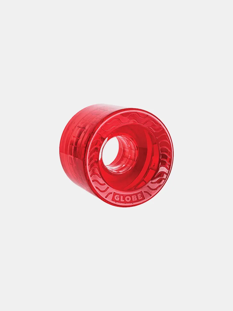 Globe Retro Flex Cruiser Wheels - Clear Red