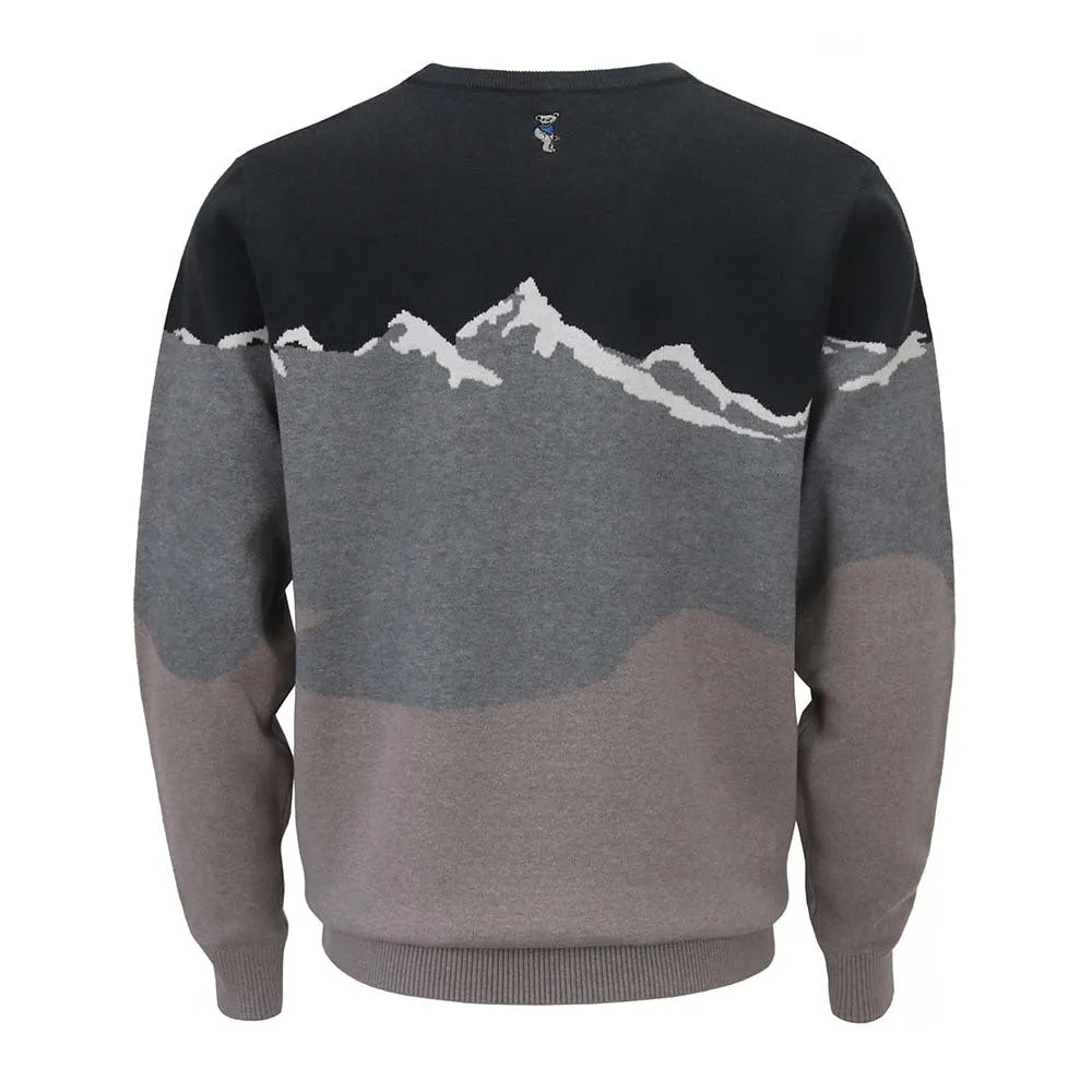 Grateful Dead | Classic Sweater | Ski Bear in Greys