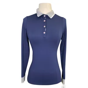 Hannah Childs 'Huntley' Polo in Navy - Women's XS