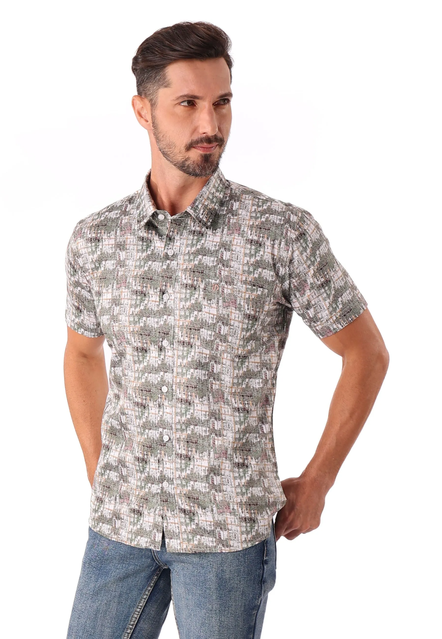 IDEXER SHORT SLEEVE SHIRT [SLIM FIT] ID0252