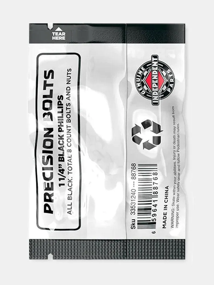 Independent Precision Bolts Phillips - Black