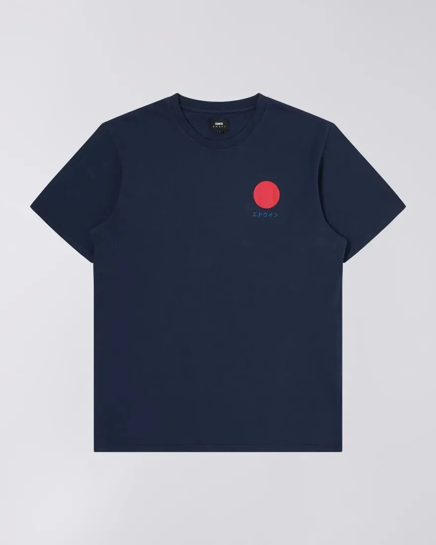 Japanese Sun T-shirt, Navy Blazer