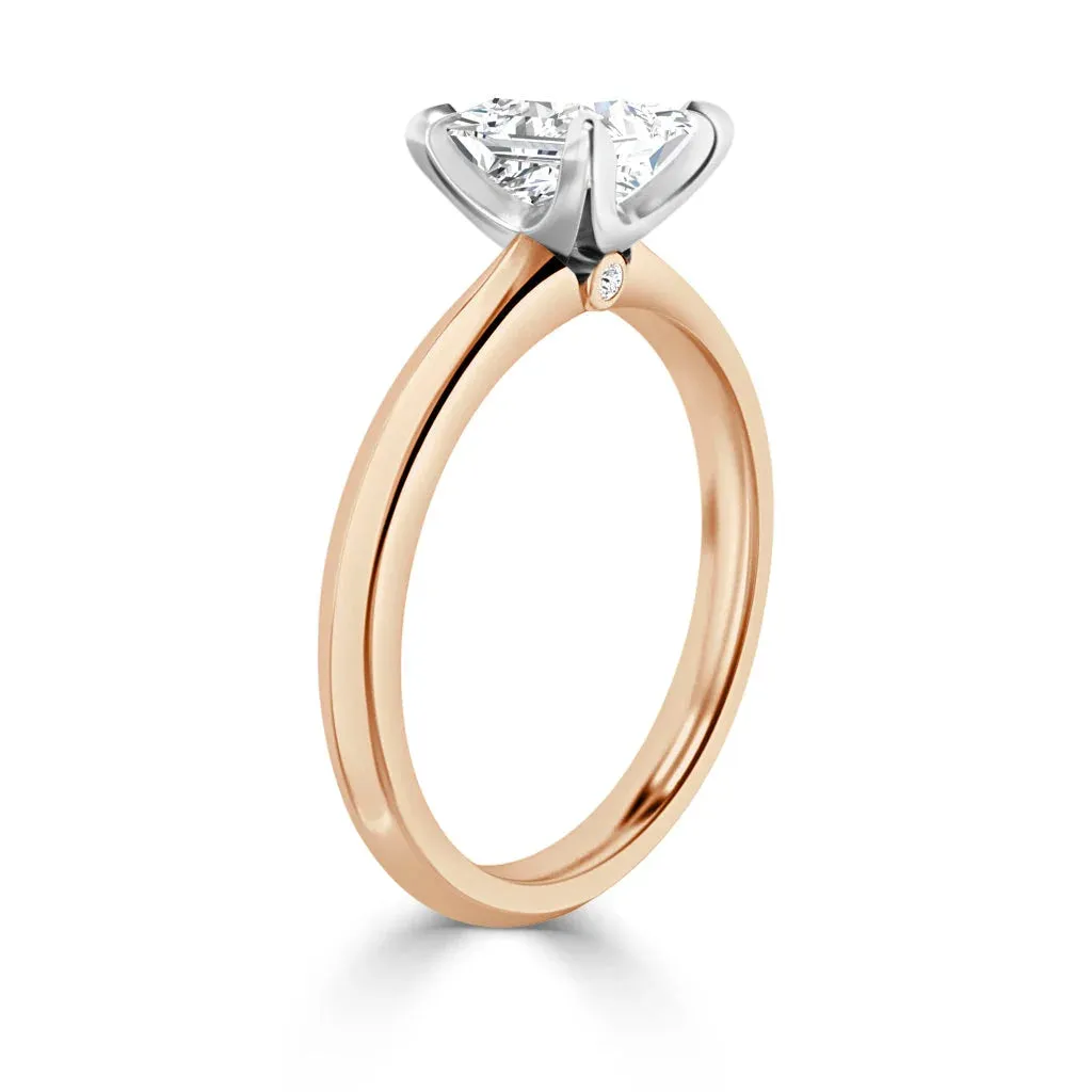 Jessica - 18ct Rose Gold - Princess