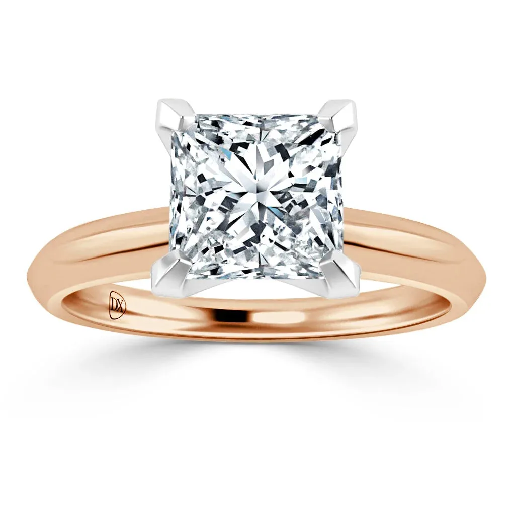 Jessica - 18ct Rose Gold - Princess