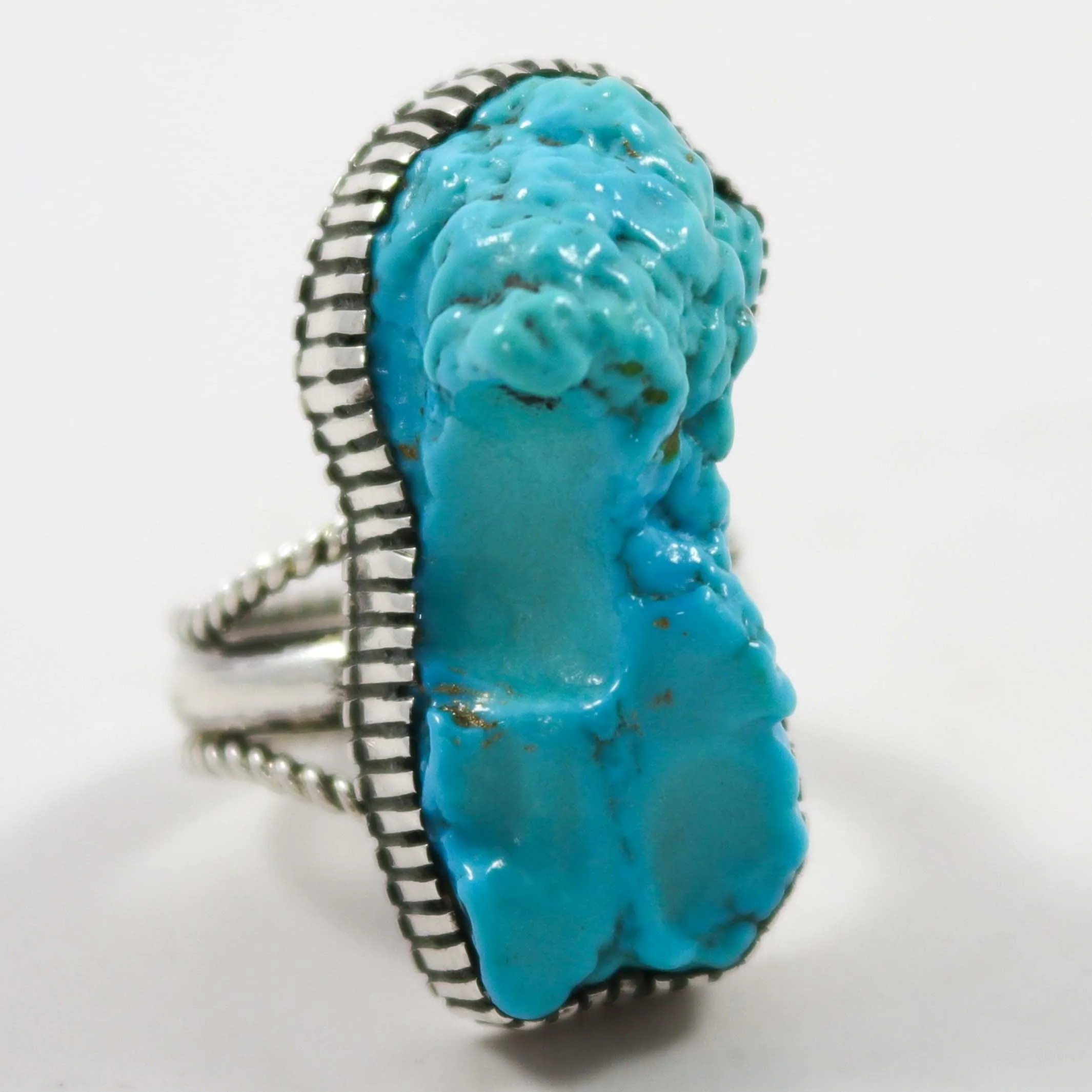 Kingman Turquoise Ring