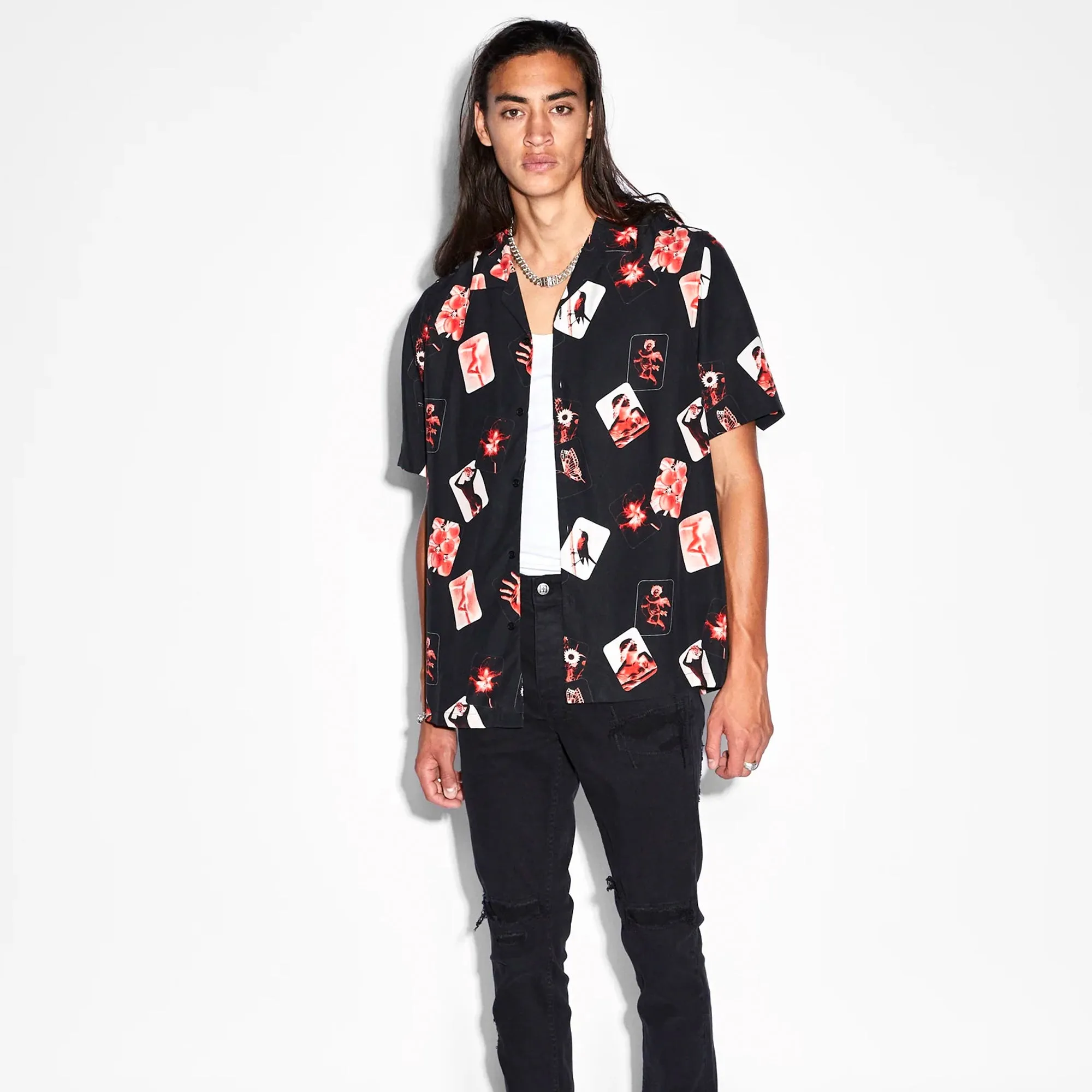 Ksubi Mens Icons Resort Shirt