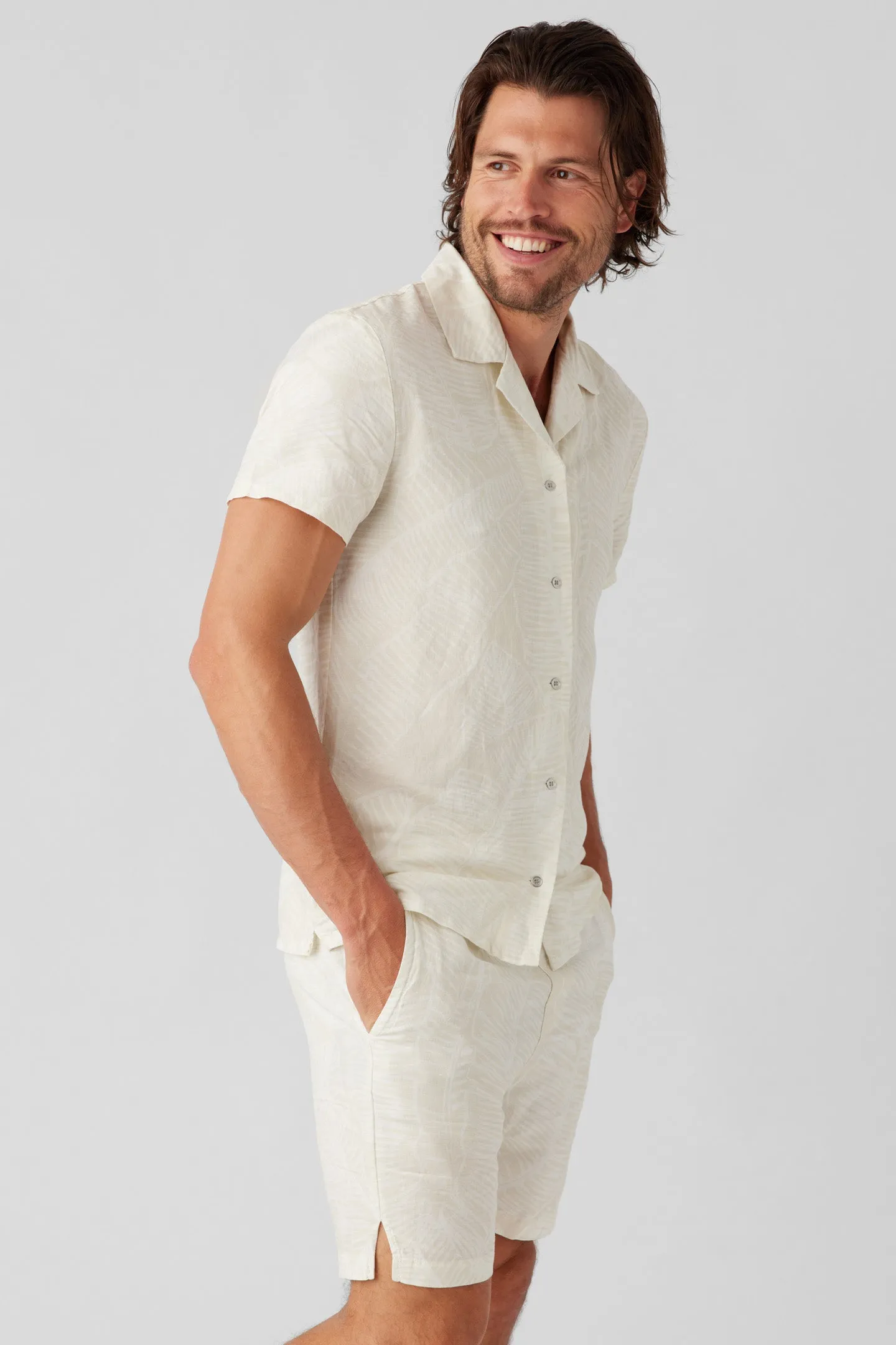 Linen Camp Shirt