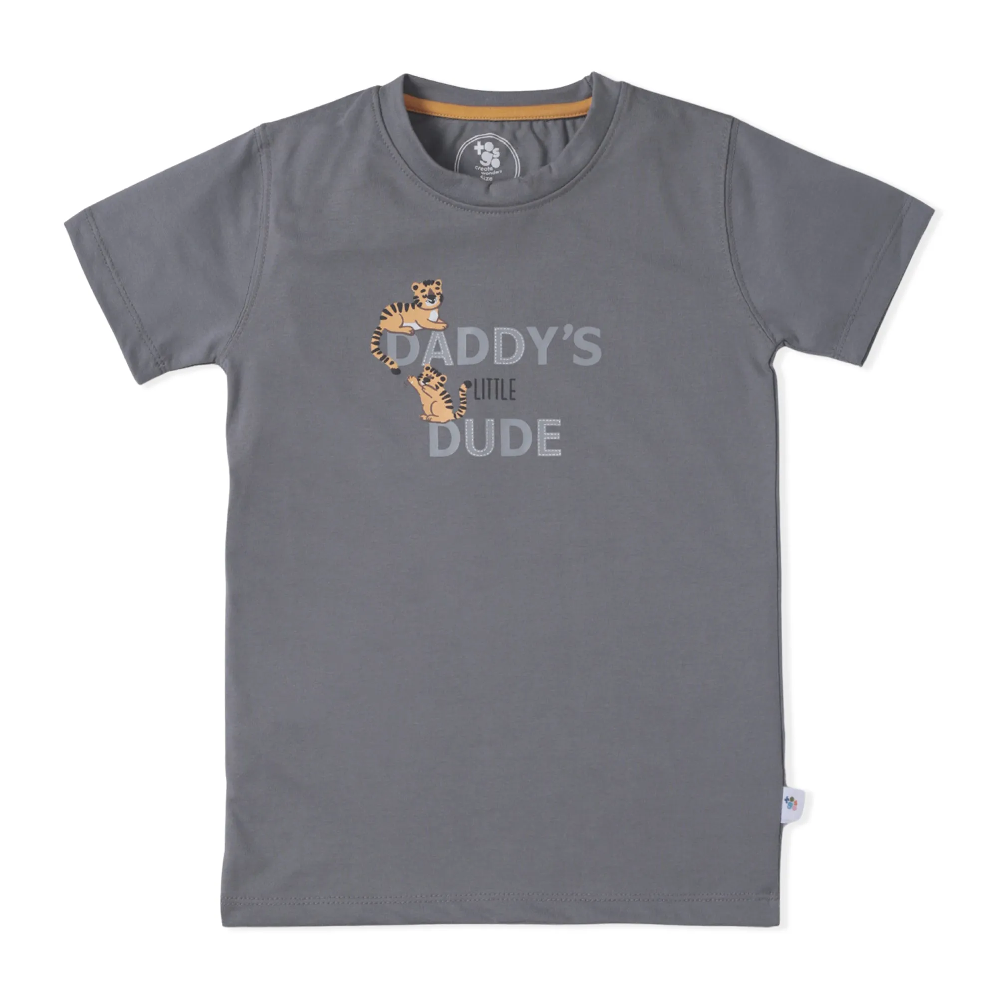 Little Dude Gray T-Shirt