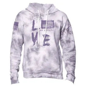 Love Of Country Hoodie  - Purple Haze