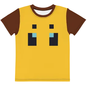 Minecraft Bee Kids Short Sleeve T-Shirt