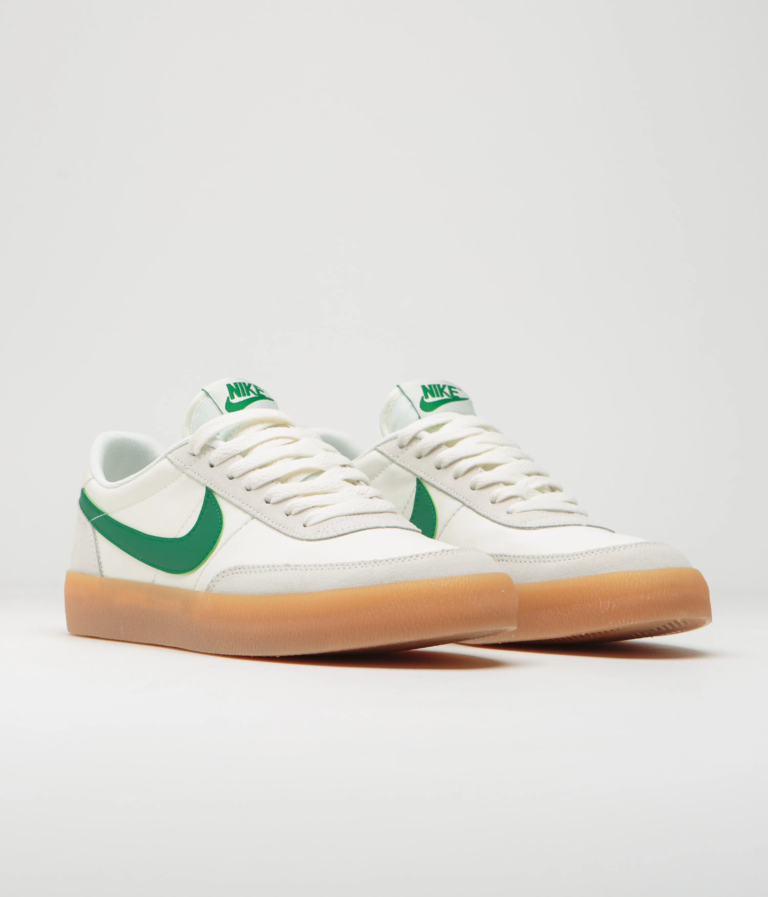 Nike Killshot 2 Leather Shoes - Sail / Lucid Green - Gum Yellow