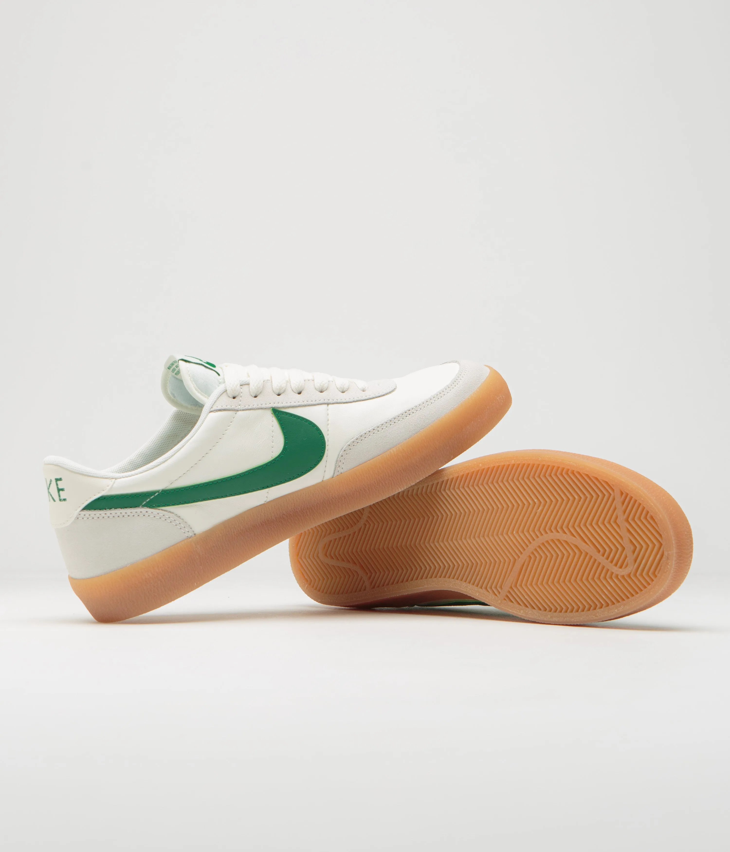 Nike Killshot 2 Leather Shoes - Sail / Lucid Green - Gum Yellow