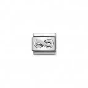 Nomination LINK COMPOSABLE CLASSIC INFINITO IN ARGENTO 330101/21