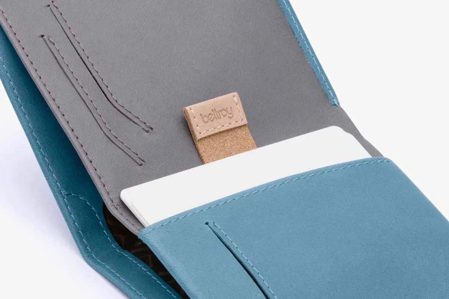 Note Sleeve Wallet - Arctic Blue