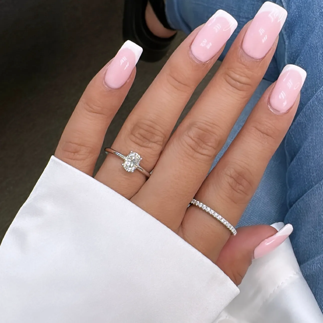 OLIVIA MOISSANITE RING