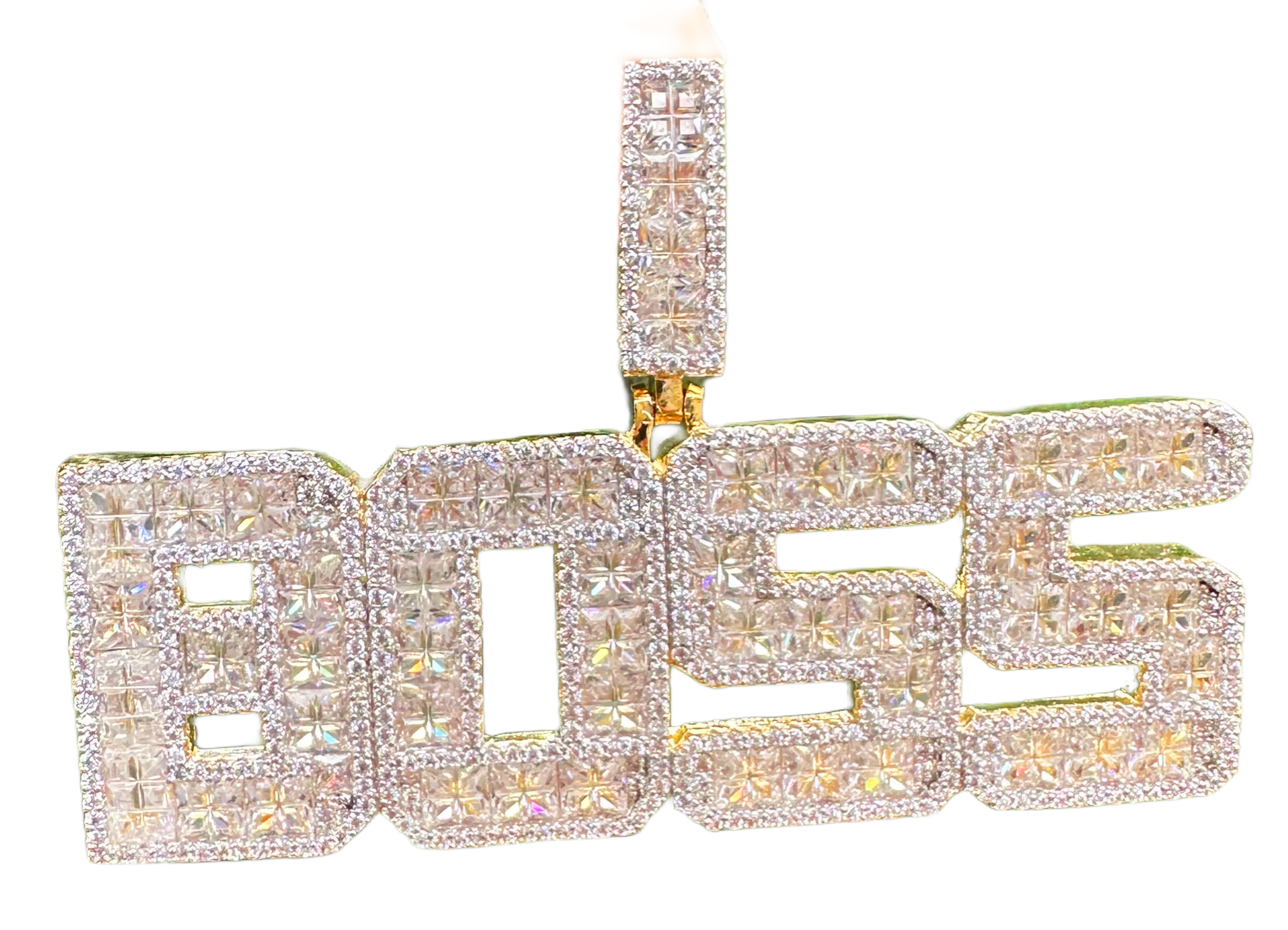 Princess Cut Boss Pendant