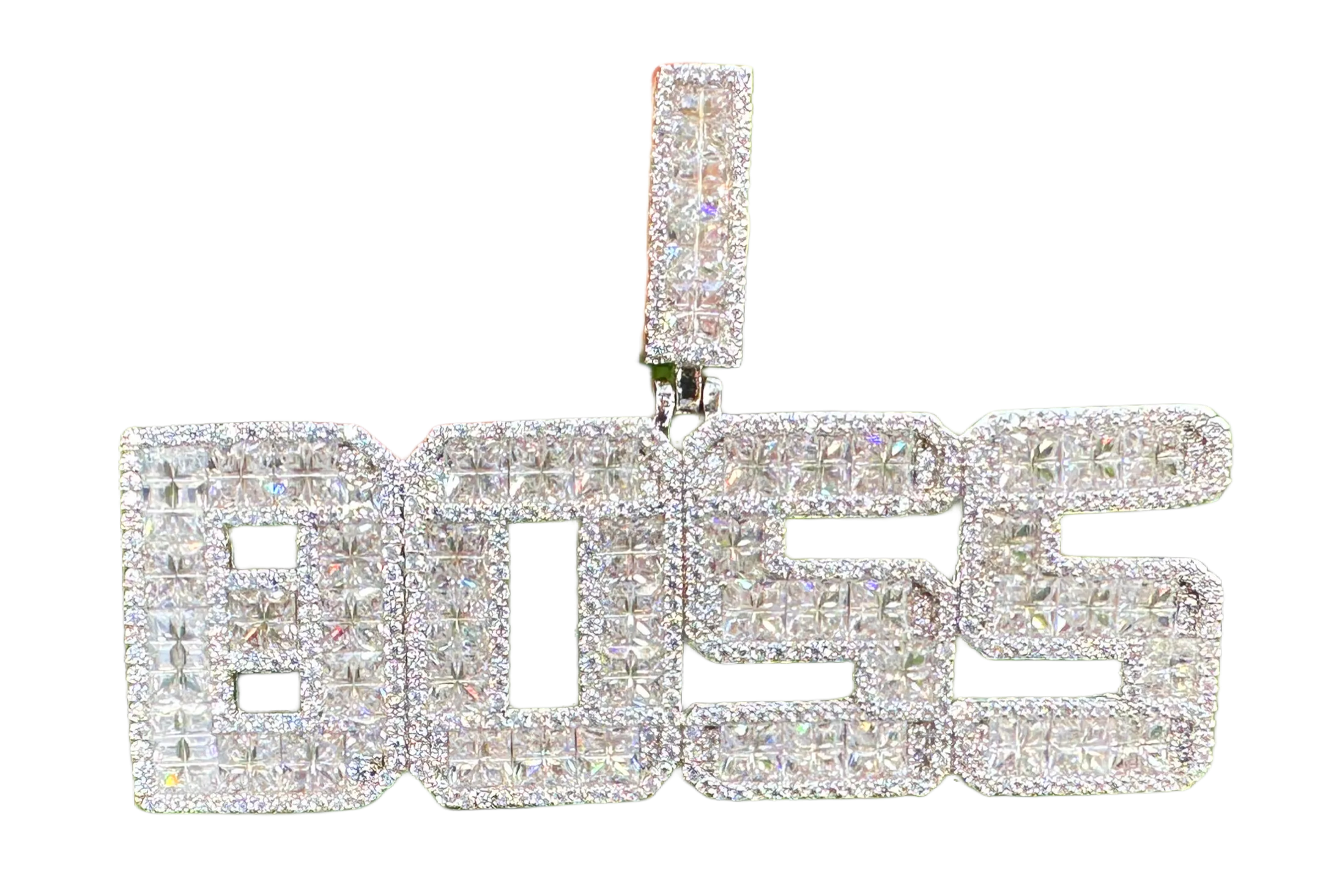 Princess Cut Boss Pendant