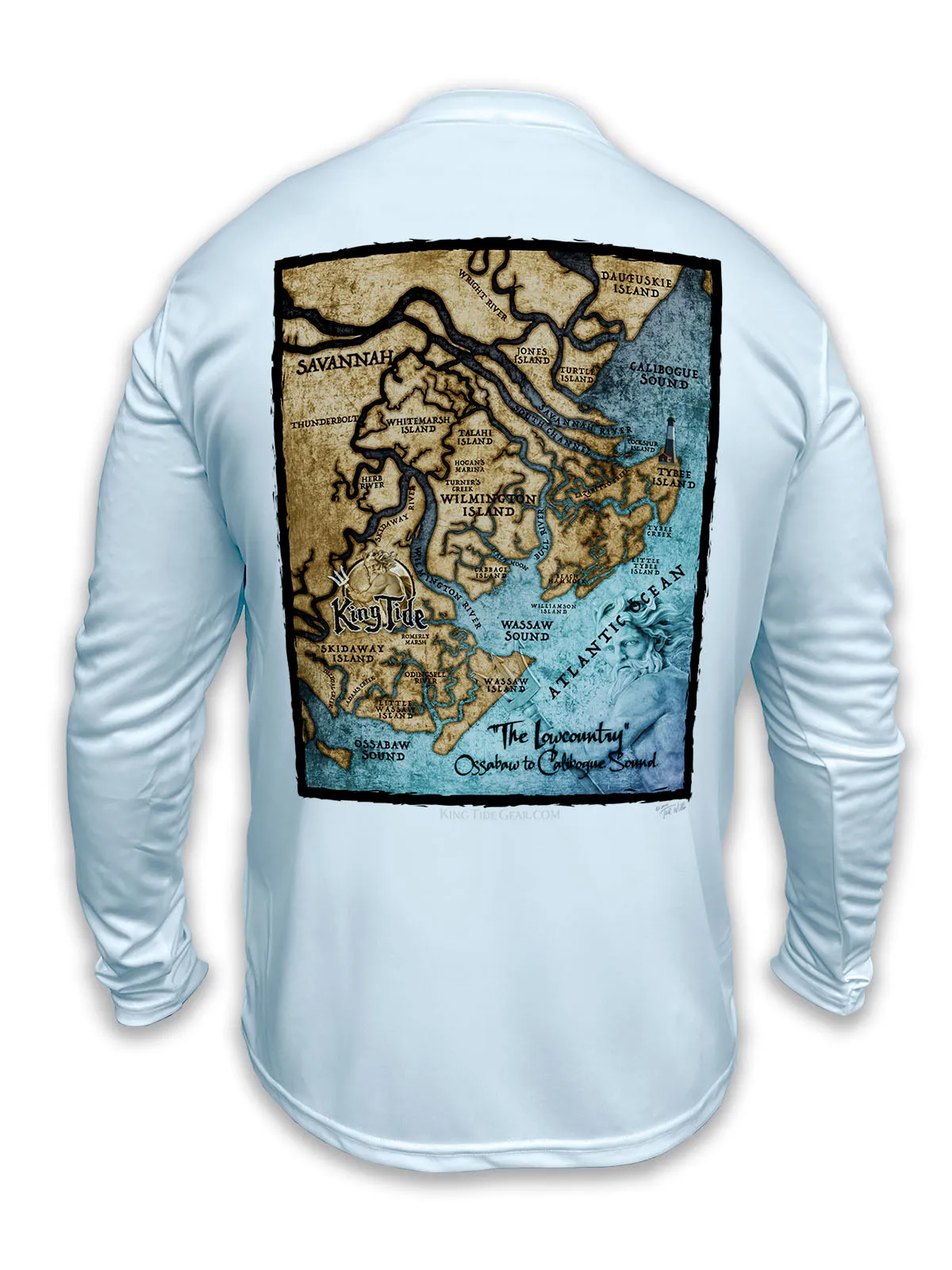 Savannah, GA / King Tide Classic Chart Shirt