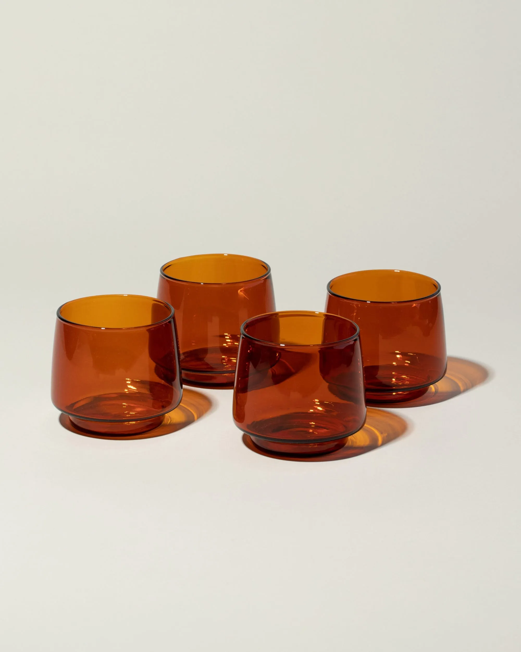 Sepia Glass Tumbler Set