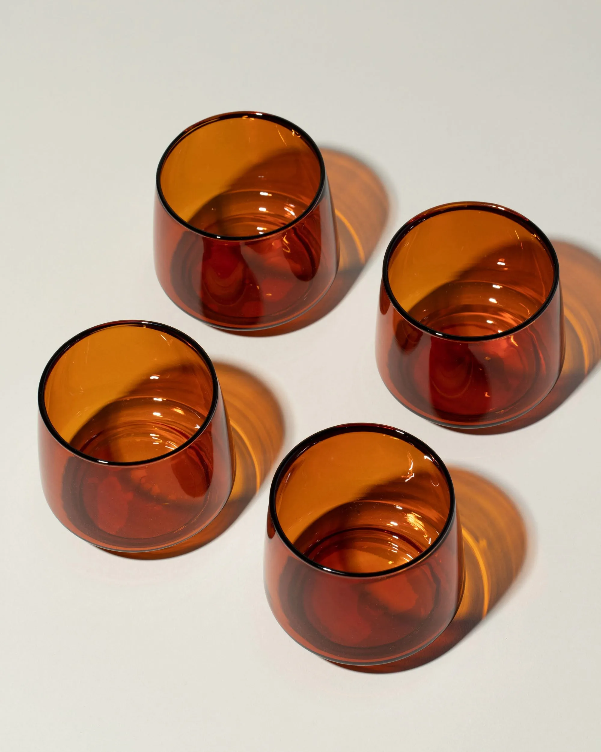 Sepia Glass Tumbler Set