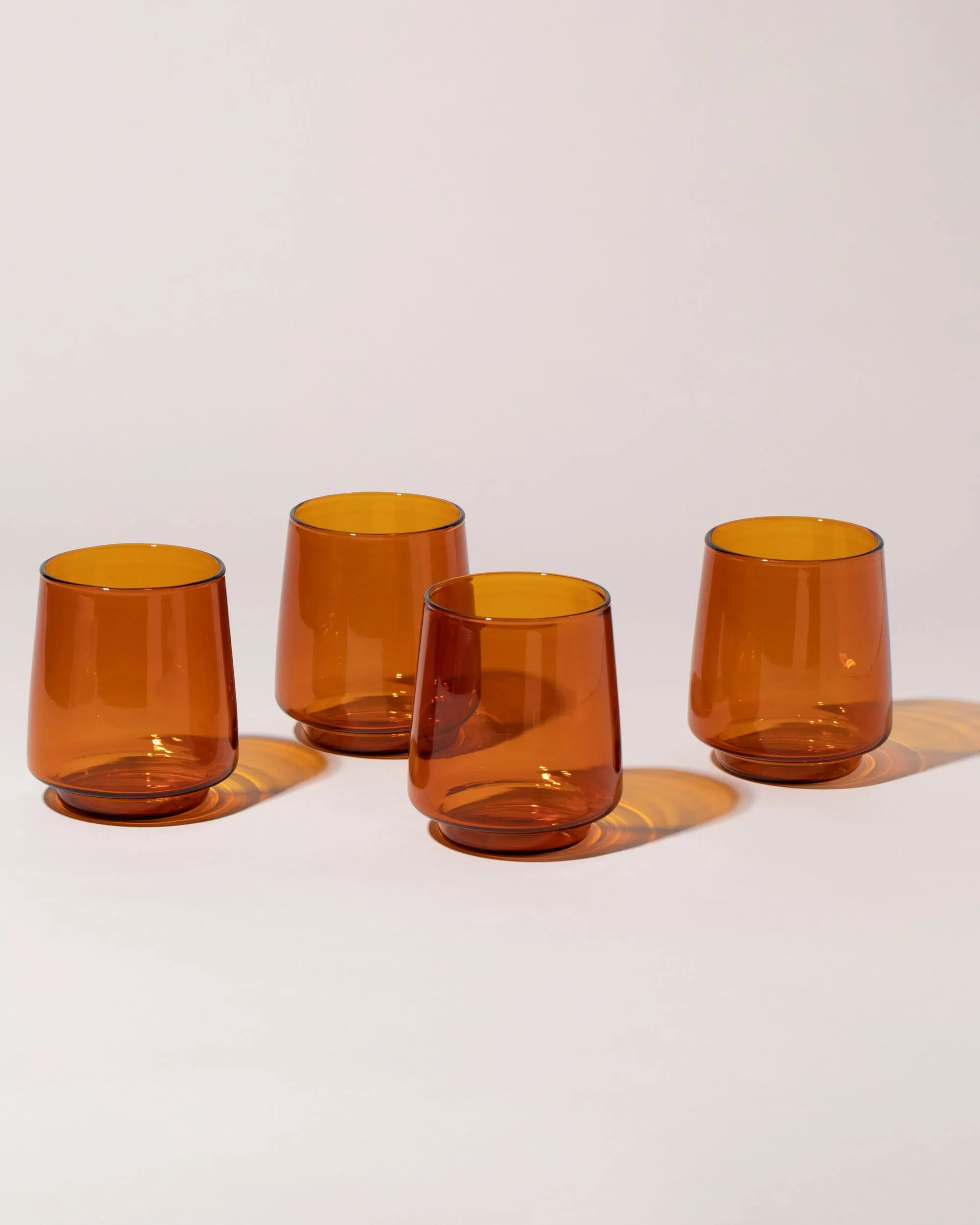 Sepia Glass Tumbler Set