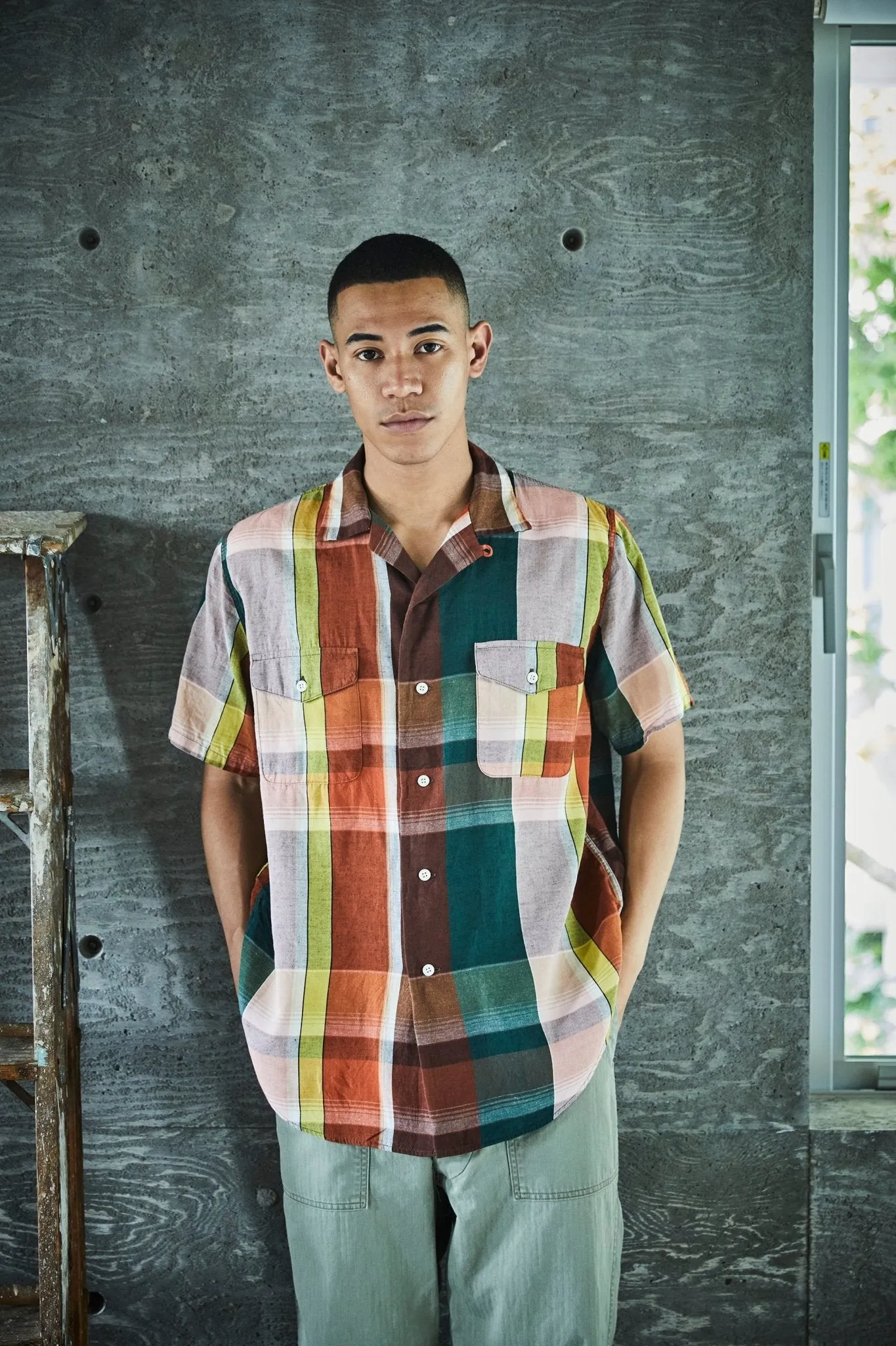 SHORT SLEEVE ORIGINAL CHECK WORK SHIRT