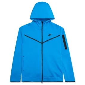 Sportswear Tech Fleece Full Zip Up Hoodie - Light Photo Blue/Black