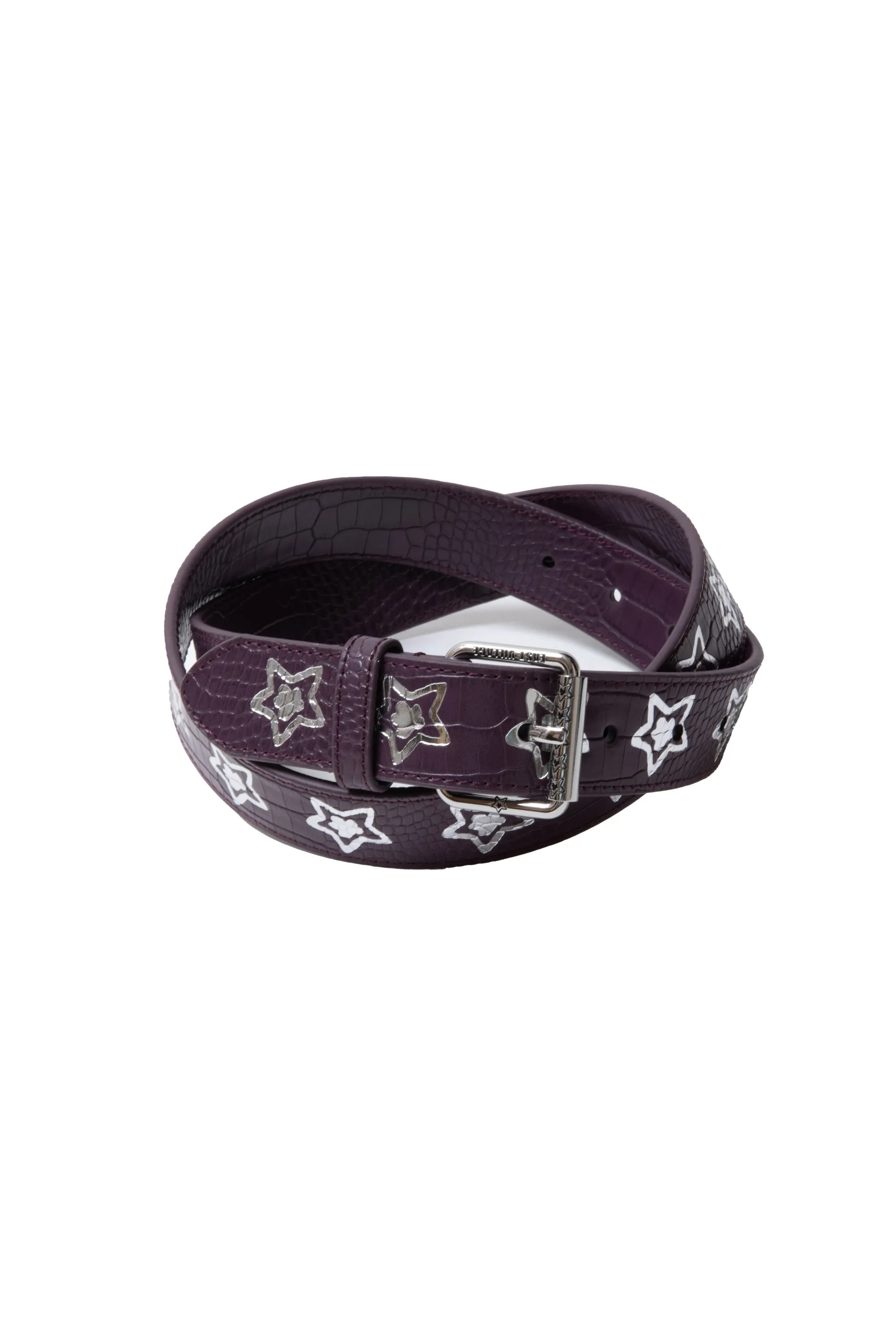 STAR ALLIGATOR BELT PURPLE