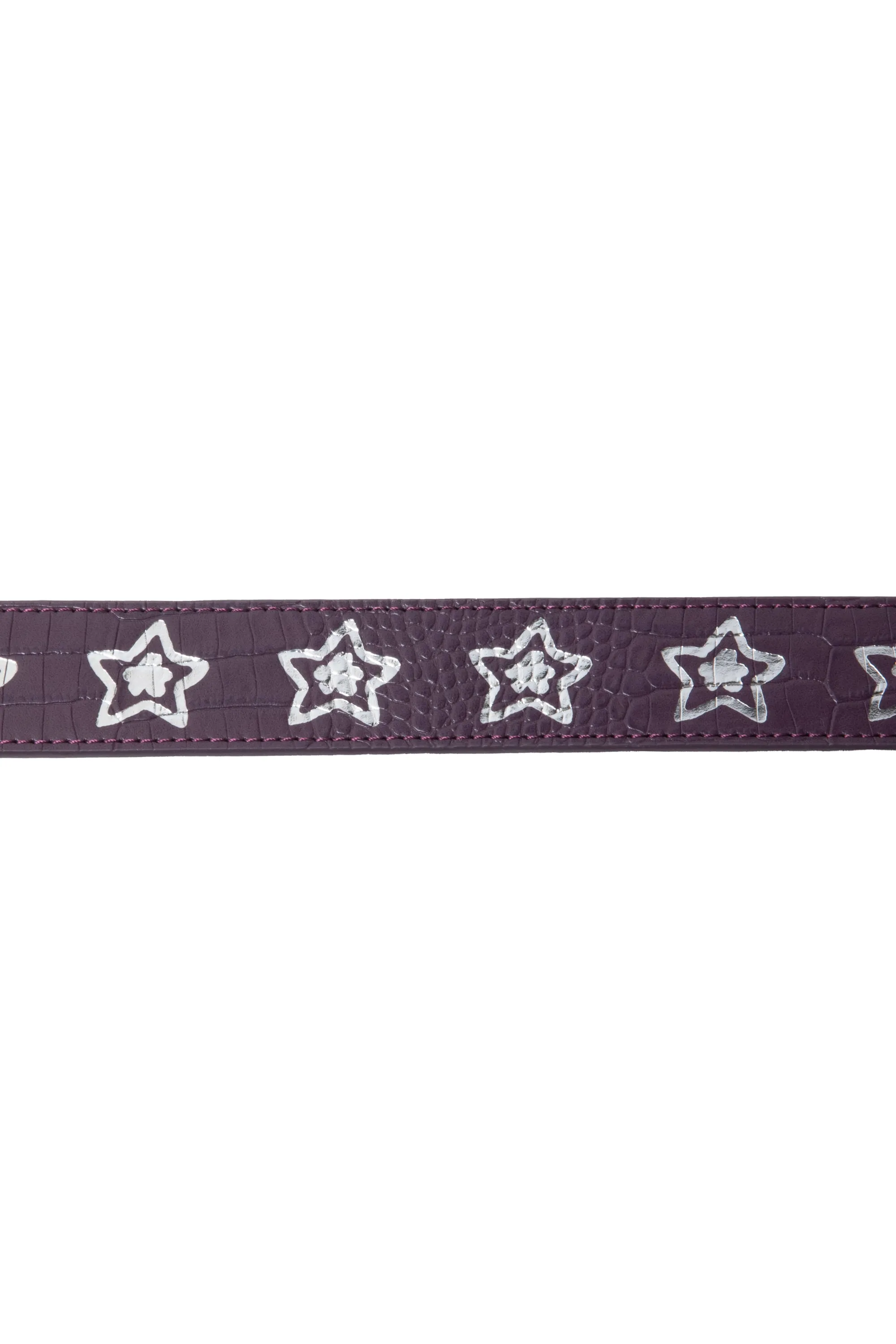 STAR ALLIGATOR BELT PURPLE