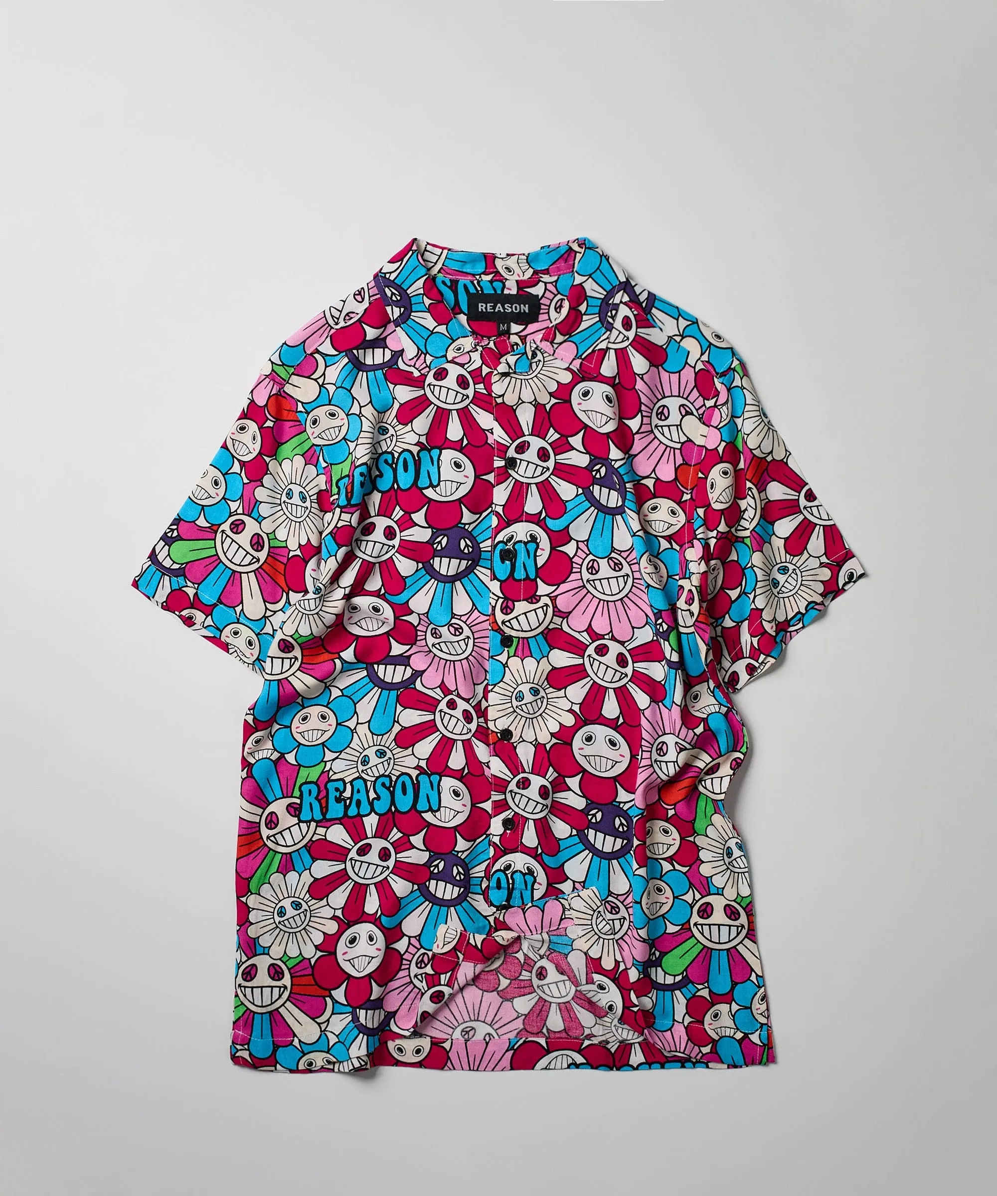 Sunflower Allover Print Short Sleeve Shirt