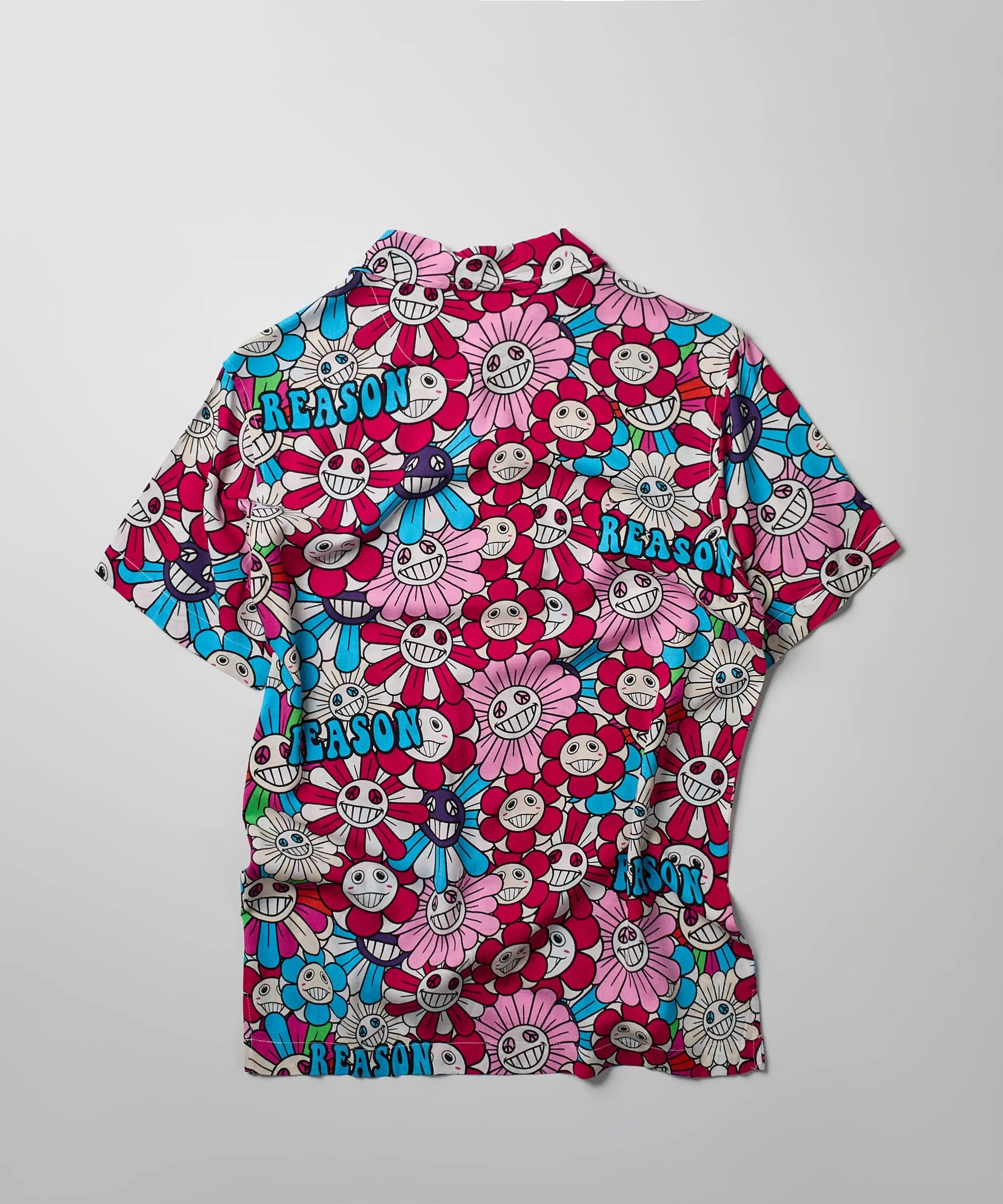 Sunflower Allover Print Short Sleeve Shirt