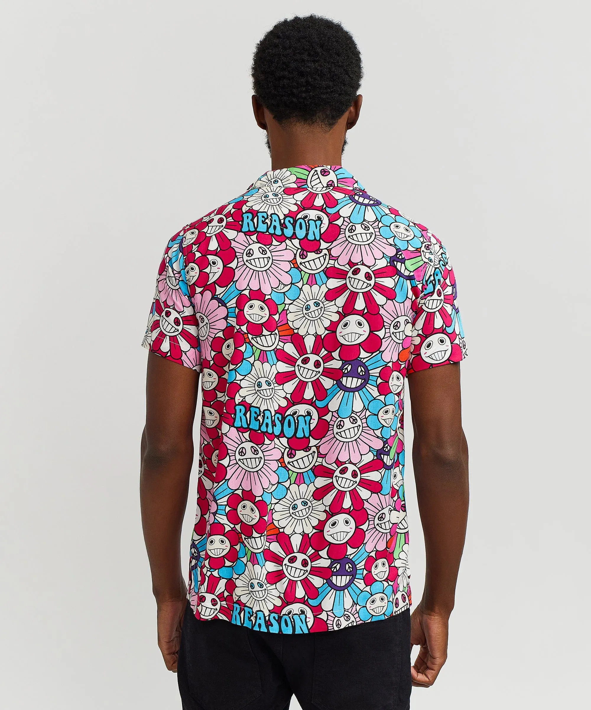 Sunflower Allover Print Short Sleeve Shirt