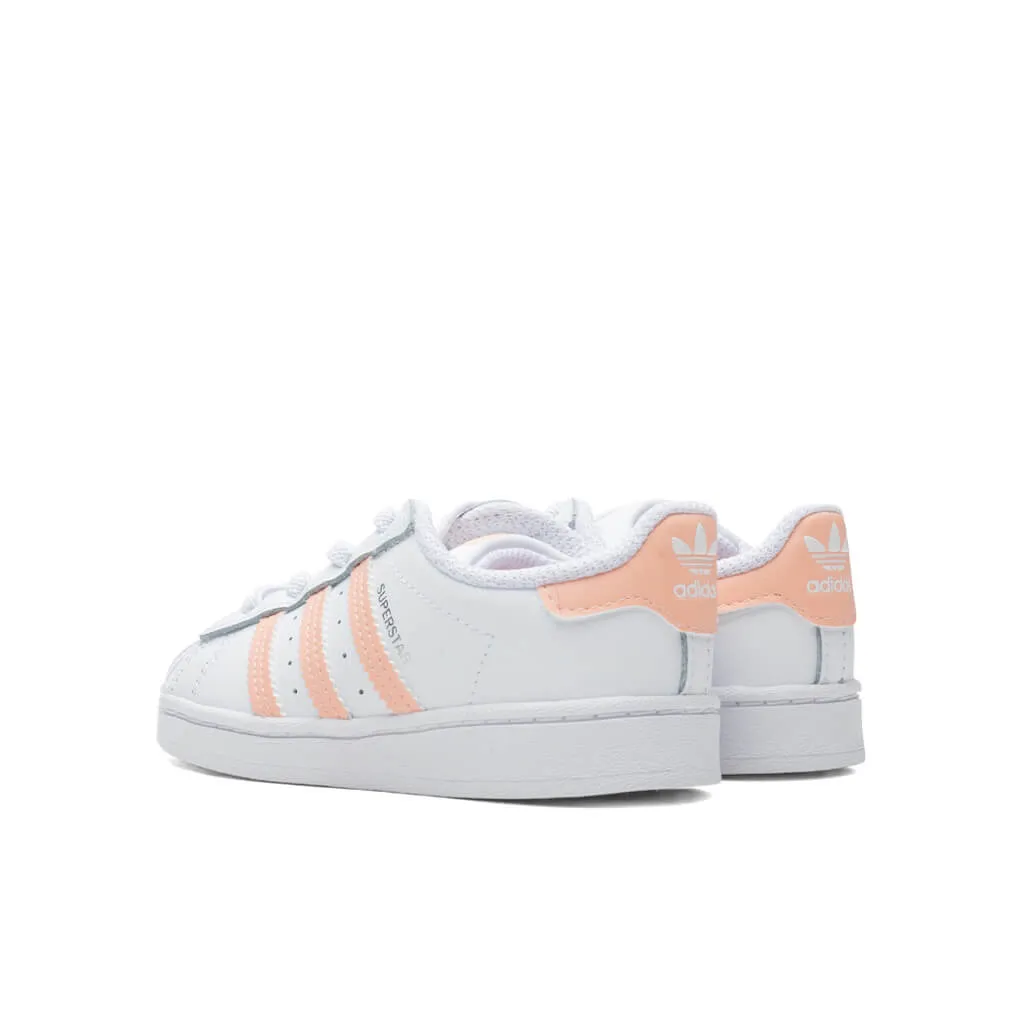 Toddler Superstar - Cloud White/Haze Coral