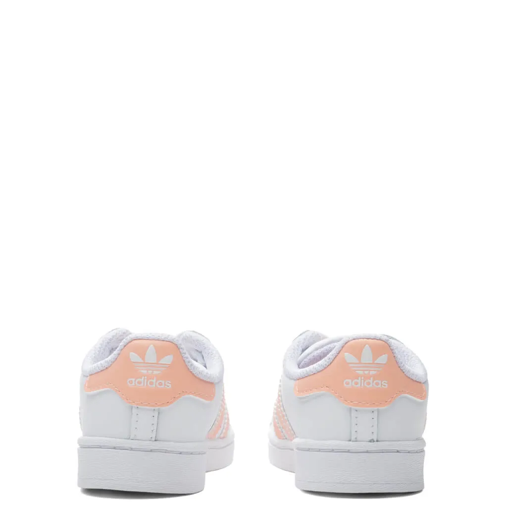 Toddler Superstar - Cloud White/Haze Coral