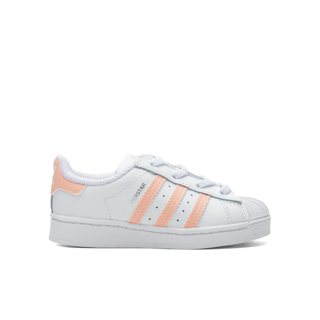 Toddler Superstar - Cloud White/Haze Coral